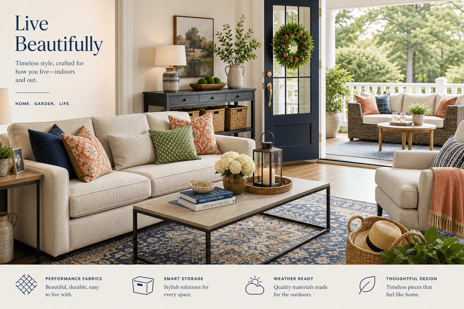 A practical guide to styling your home with grandinroad.com