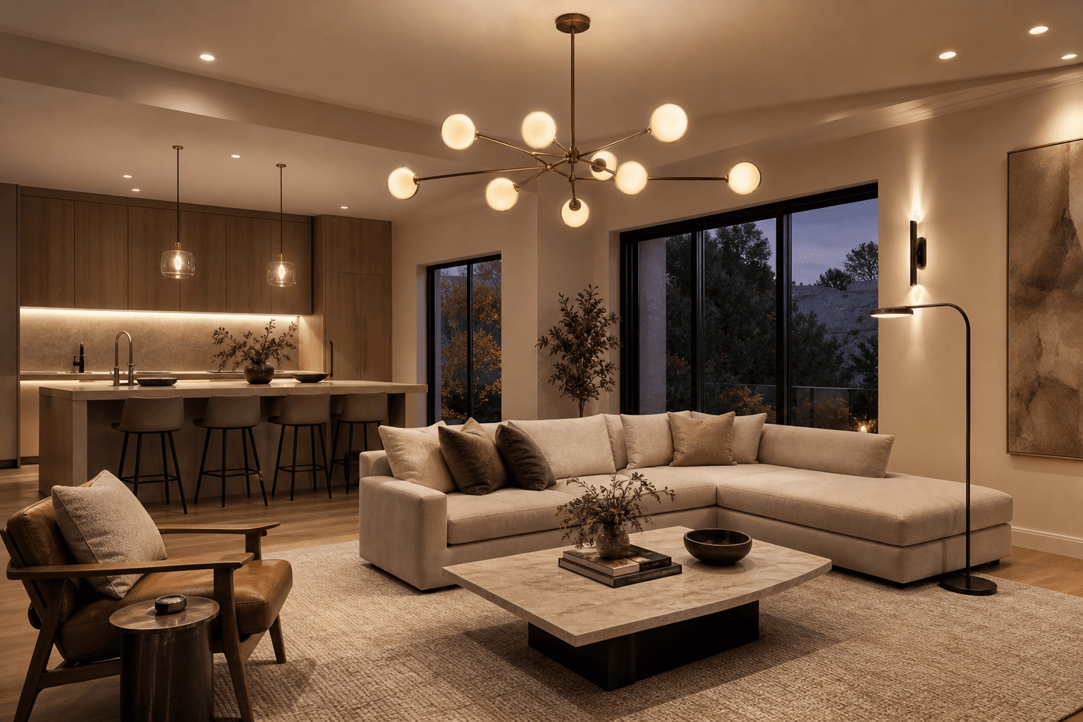 Modern Home Lighting Guide from lumens.com