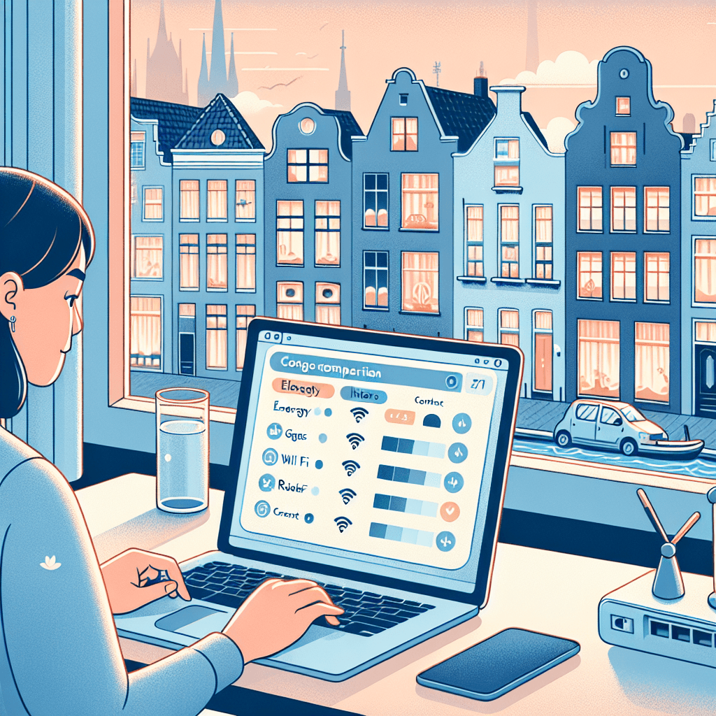 Zmiana dostawcy energii i internetu w Holandii z overstappen.nl