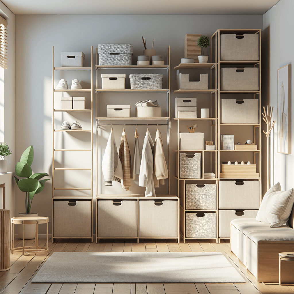 Jak uporządkować mieszkanie: praktyczny przewodnik Songmics