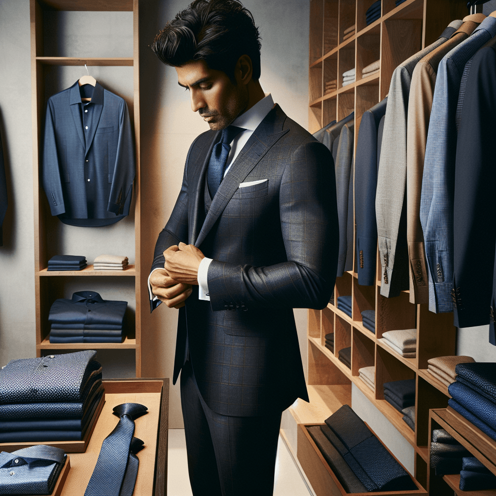 Jak wybrać męski garnitur online? Przewodnik po giacomo.pl